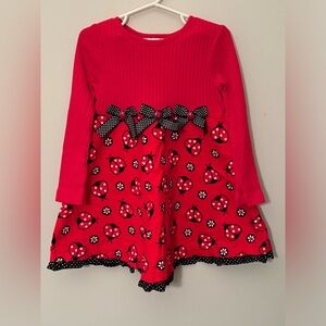 Kids LadyBug Dress